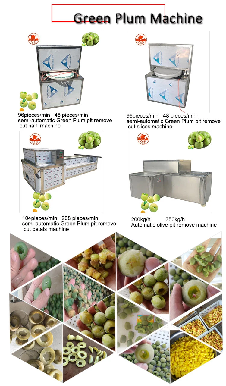Best Cherry Seed Remove Machine Date Olive Fruit Pitting Machine