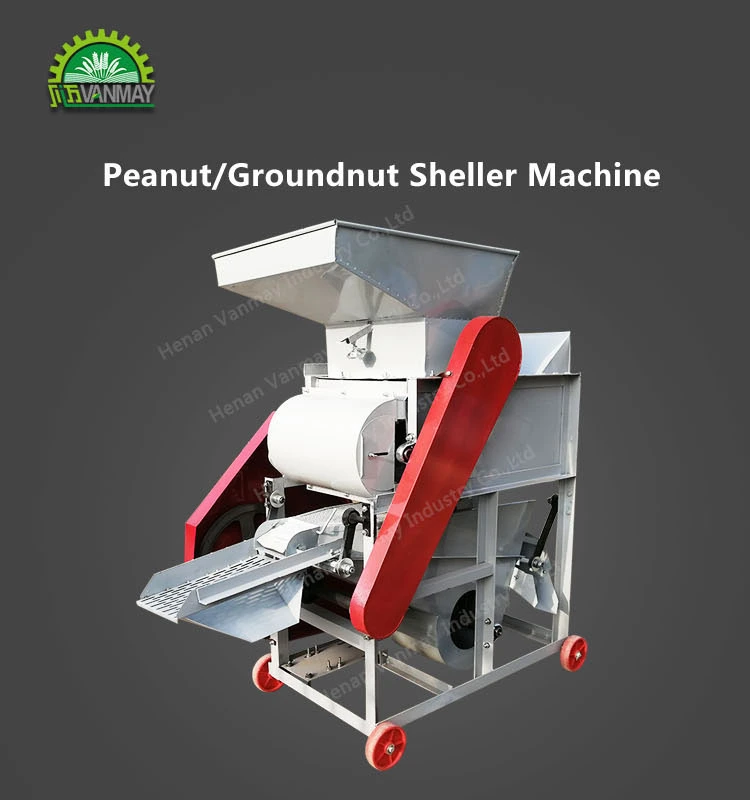 Vanmay Peanuts Sheller Peanut Machine Groundnut Thresher Farm Machinery