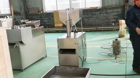 Maquinaria de procesamiento de productos de corte de nueces de almendras de acero inoxidable