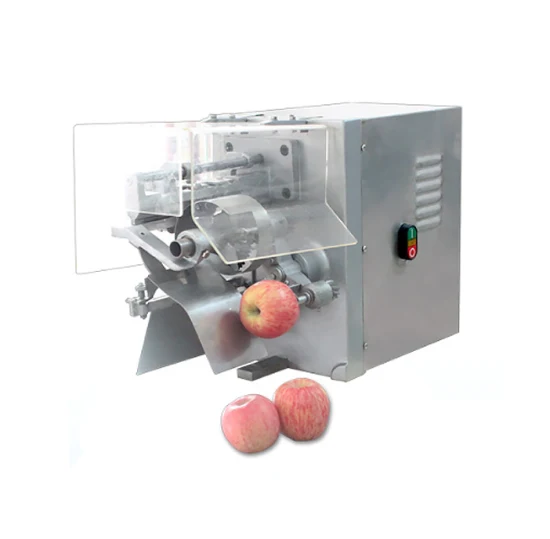 Suministro de fábrica Máquina comercial de escritorio para quitar la piel de la fruta Máquina peladora de manzanas y naranjas Equipo para descorazonar y rebanar Máquina peladora y cortadora de manzanas