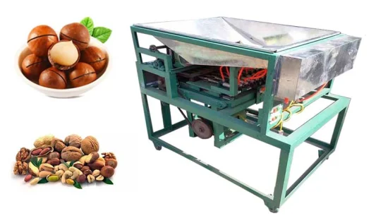 Máquina automática para abrir nueces y nueces de macadamia