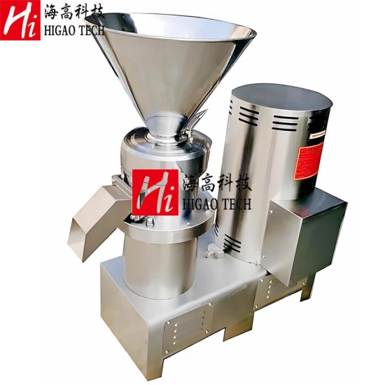 Trituradora Máquina para fabricar mantequilla de tomate, nueces y maní Maquinaria para procesamiento de alimentos