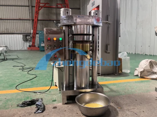 Máquina de prensado de aceite hidráulico comercial Extractor de aceite de cocina para prensadores de aceite de procesamiento de semillas de sésamo