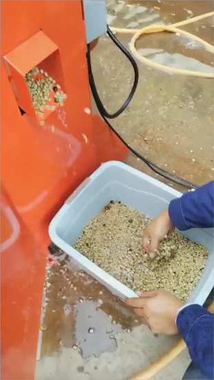 Extractor de granos de café de fábrica de China, máquina desgranadora despulpadora de frutas frescas