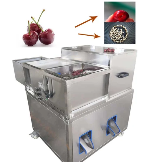 Máquina deshuesadora de dátiles de cereza de fruta de olivo de ciruela pequeña barata automática